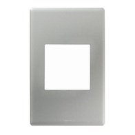 Excel Life Arteor Mechanism Coverplate 45x45mm Matt Silver
