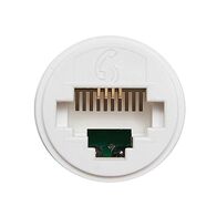HPM VIVO Cat3 RJ11 Phone Outlet White