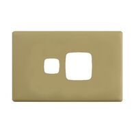 Linea Powerpoint coverplate 1 gang 5 oclock olive