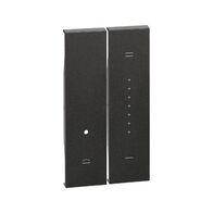 Bticino Living Now 2 Module Dimmer Mechanism Cover Black