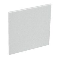 ARTEOR Blank Plate 1 Gang Soft Aluminium