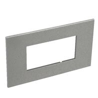 ARTEOR Square 4 Module Horizontal Coverplate Magnesium