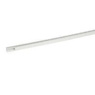 Transcab - Halogen free light grey duct with cover - 2 metre length halogen free PVC 40x40mm