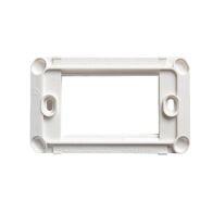 Como - Support frame for electronic mechs 3 modules white