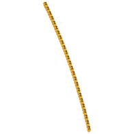 CAB3 - Markers for terminal blocks and wiring 0.15 to 0.5mm² black letters on yellow background 0.15-0.5mm² letter Z pack of 300