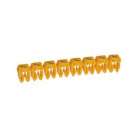 CAB3 - Markers for terminal blocks and wiring 0.5 to 1.5mm² black symbols on yellow background 0.5-1.5mm² symbol / pack of 300