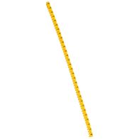 CAB3 - Markers for wiring 1.5 to 2.5mm² black symbols on yellow background 1.5-2.5mm² symbol DC pack of 300
