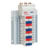 Encapsulated Chassis 3P 25KA/0.1S 250A 12 Pole Bottom Feed