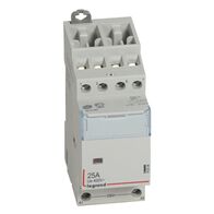 CX3 - modular contactor - 400V a.c. 4P 25A 4NC 230V a.c. coil without handle 2 module