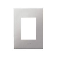 ARTEOR Square 3 Module Vertical Coverplate Soft Aluminium