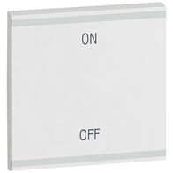 Arteor - MyHOME - Square key cover BUS/SCS - ON/OFF - 2 modules - white