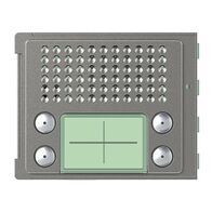 Bticino Sfera Robur Double Column 4 Pushbutton Basic Audio Speaker Module Front Cover Allstreet