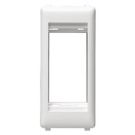 Excel Life 1 Module Panel Mount Adaptor Gloss White