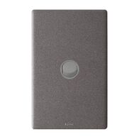 Excel Life 16AX 2 Way Single Pole Double Throw Vertical Rocker Switch 1 Gang Urban Grey