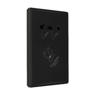 Excel Life 115/240V Shaver Outlet Black