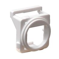 Excel Life - Phone TV, data and AV sockets keystone adaptor for krone, Hubbel, Levtion, Siemens and Clipsal - White