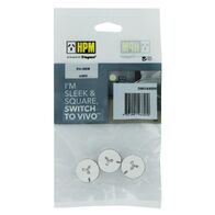 HPM VIVO 3 Speed Fan Knob Mechanism White Pack of 3
