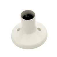 HPM B22 Fixed Bayonet Batten Holder 90mm White