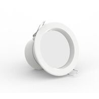 HPM Zyla Plus Flicker Free LED Tri-Colour Recessed Downlight 90mm White