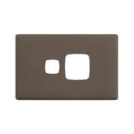 Linea - Powerpoint coverplate 1 gang wet elephant
