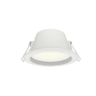 HPM Alina LED 7W 770lm Tri-Colour Recessed Downlight 90mm White 24 Pack