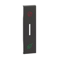 Bticino Living Now DND MUR Mechanism Cover Black
