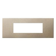 ARTEOR Square 6 Module Horizontal Coverplate Champagne
