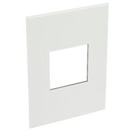 ARTEOR Square 2 Module Vertical Coverplate White