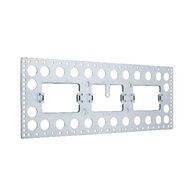 Excel Life - Accessory - Horizontal mounting Metal render bracket 3 gang stud mount