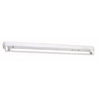 Nelson - Fluorescent batten T5 slimline 14W cool white 4000K white finish