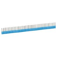Starfix - ferrule with insulating flange single - supplied in strips 0.75mm² 15mm long blue pack of 480