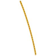 CAB3 - Markers for terminal blocks and wiring 0.15 to 0.5mm² black letters on yellow background 0.15-0.5mm² letter L pack of 300