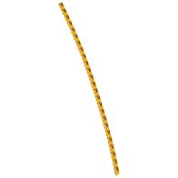 CAB3 - Markers for terminal blocks and wiring 0.15 to 0.5mm² black letters on yellow background 0.15-0.5mm² letter V pack of 300