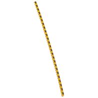 CAB3 - Markers for terminal blocks and wiring 0.15 to 0.5mm² black letters on yellow background 0.15-0.5mm² letter W pack of 300