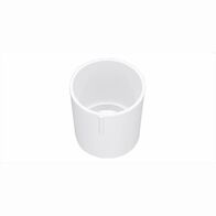 HPM Lamp Holder Bayonet Cap with Cord Grip and Weatherproof Long Skirt White