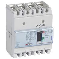 DPX³ 160 Thermal Magnetic MCCB - Icu 50 kA - 400 V~ - 4 Phase - 40 A