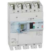 DPX³ 250 Thermal Magnetic MCCB with e.l.c.bs - Icu 36 kA - 400 V~ - 4P - 250 A