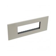 ARTEOR Square 6 Module Coverplate Champagne