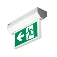 Securit DALI LED Surface Mount 2.6W Emergency Exit Sign - Single Sided Running Man LEFT