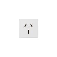 Arteor modular - Single powerpoint mechanism 1 gang 15A 240V a.c. autoswitch white