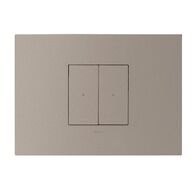 ARTEOR with NETATMO - Smart Dimmer Horizontal - 2 Gang - 3 Wire - Aluminium