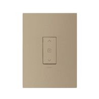ARTEOR with NETATMO - Smart Roller Blind Switch Vertical - 1 Gang 1Module 3 Wire - Champagne
