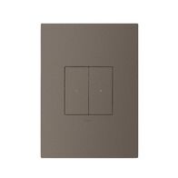 ARTEOR with NETATMO - Smart Dimmer Vertical - 2 Gang - 3 Wire - Magnesium