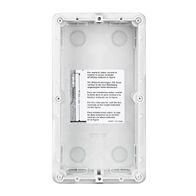 Bticino Sfera 2 Module Plastic Flush Mount Box