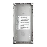 Bticino Sfera Robur 2 Module Steel Tear-Resistant Flush Mount Box