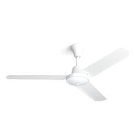 HPM Aluminium 3 Blades J Hook Ceiling Fan 1220mm 48 White