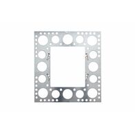 Como - Render mounting bracket for Como 4 gang metal