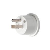 HPM 10A 2400W AUS/NZ to UK Travel Adaptor White
