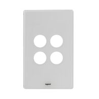 Excel Life Switch Coverplate 4 Gang Ice