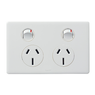 Excel Life 15A Horizontal Double Powerpoint Gloss White